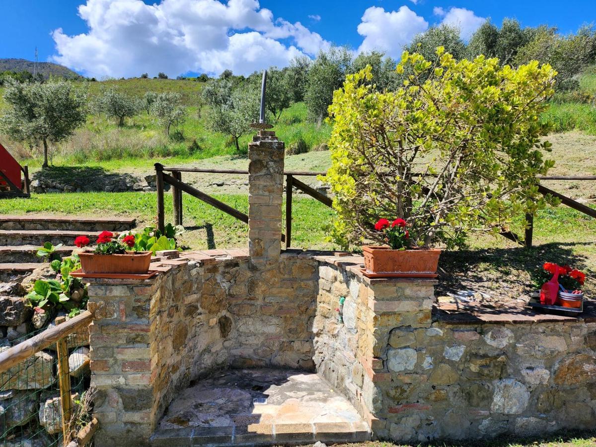 Agriturismo Lucertola Montecatini Val di Cecina Exteriör bild